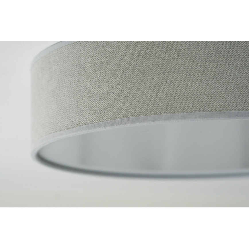 Duolla - LED-Deckenleuchte CORTINA LED/26W/230V d 30 cm 4000K grau