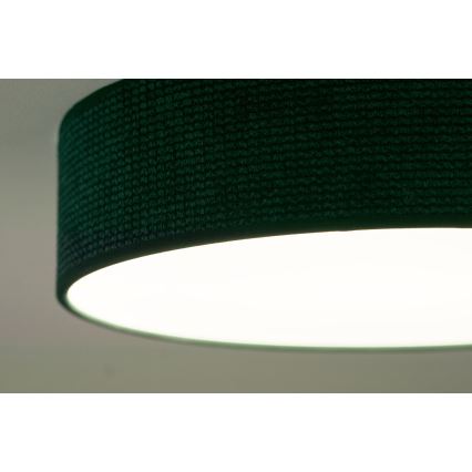 Duolla - LED-Deckenleuchte CORTINA LED/26W/230V d 30 cm 4000K grün