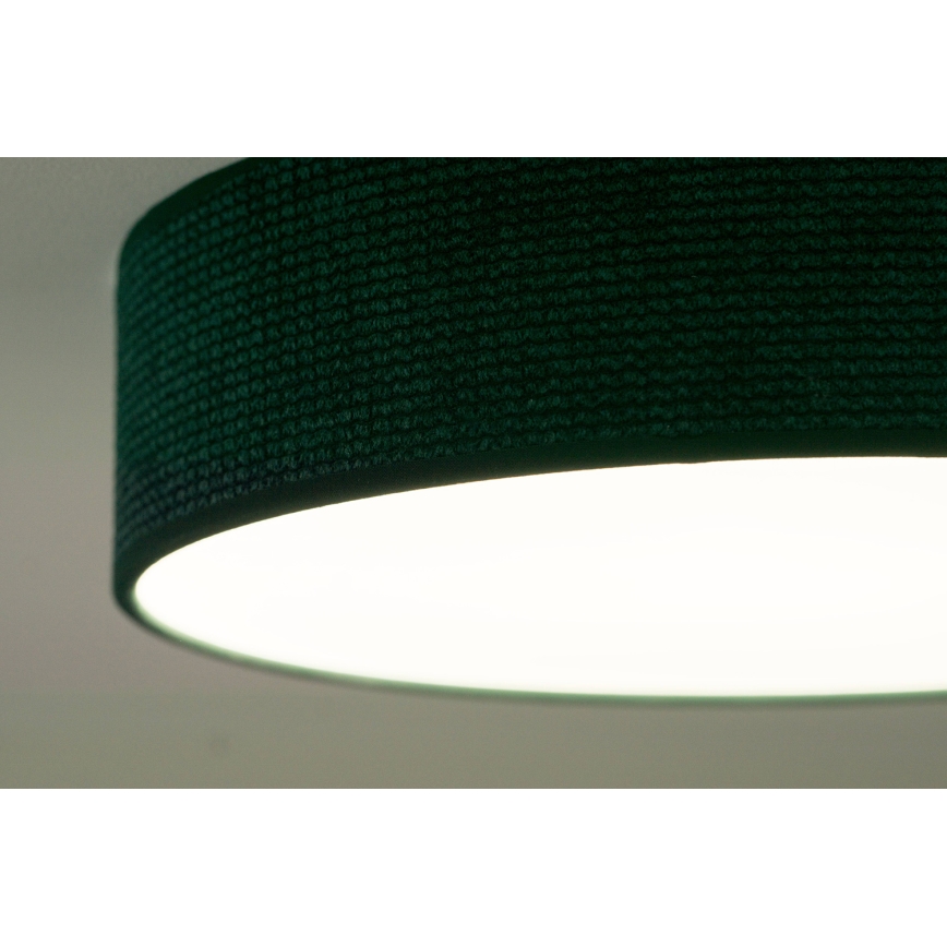 Duolla - LED-Deckenleuchte CORTINA LED/26W/230V d 30 cm 4000K grün