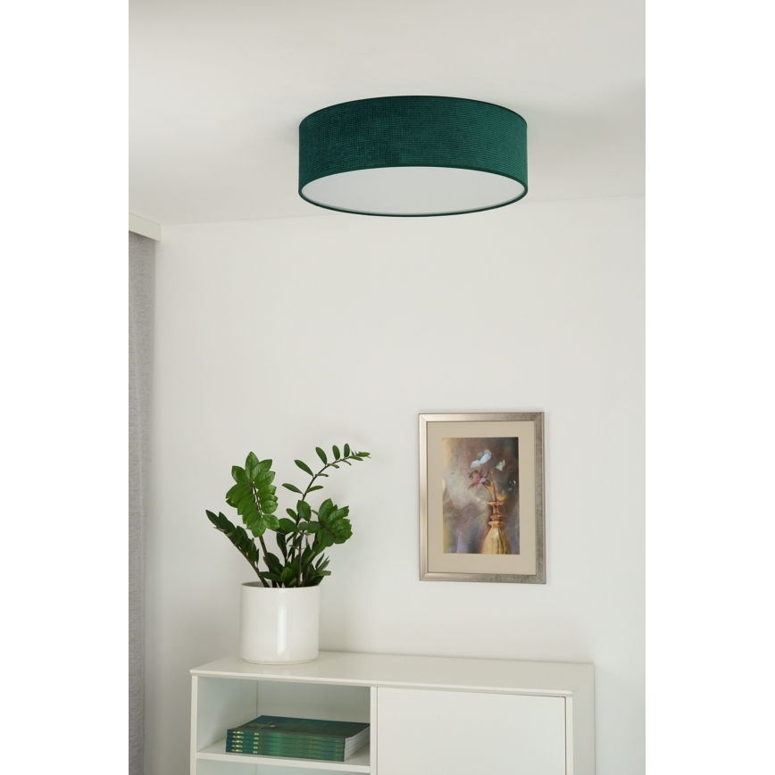 Duolla - LED-Deckenleuchte CORTINA LED/26W/230V d 30 cm 4000K grün