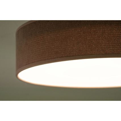 Duolla - LED-Deckenleuchte CORTINA LED/26W/230V d 30 cm 4000K rosa