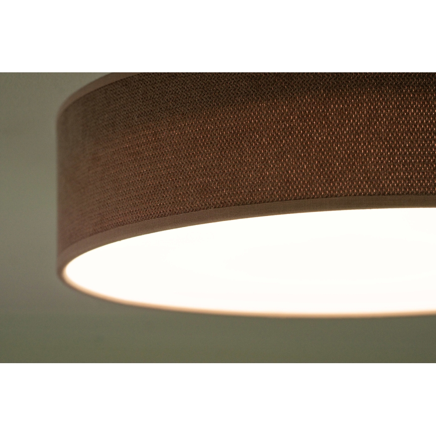 Duolla - LED-Deckenleuchte CORTINA LED/26W/230V d 30 cm 4000K rosa