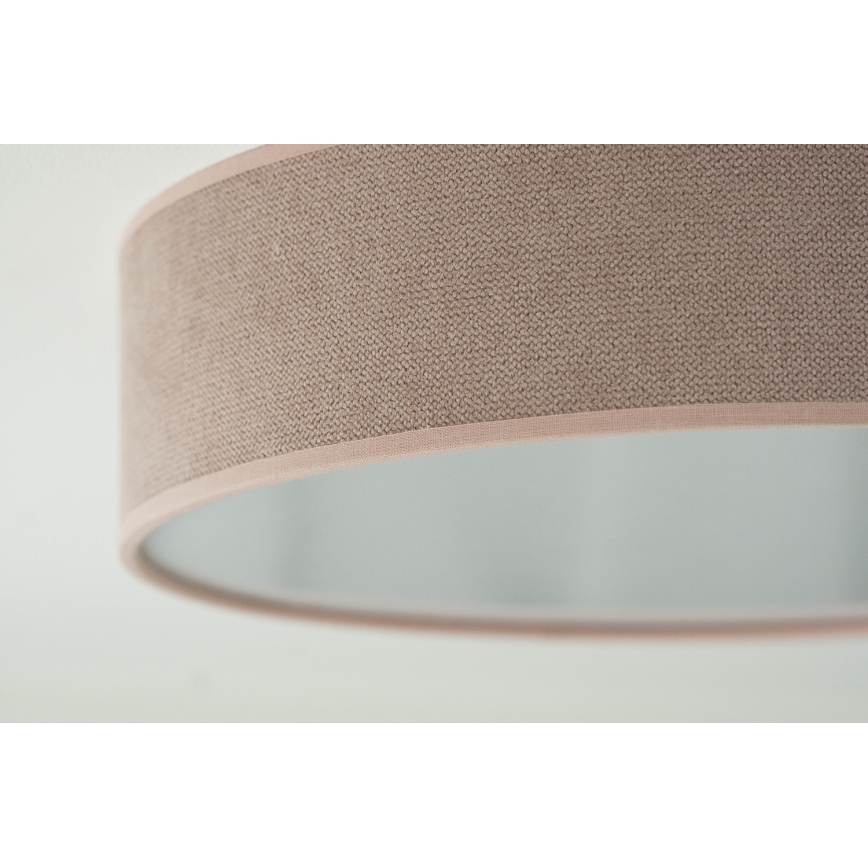 Duolla - LED-Deckenleuchte CORTINA LED/26W/230V d 30 cm 4000K rosa