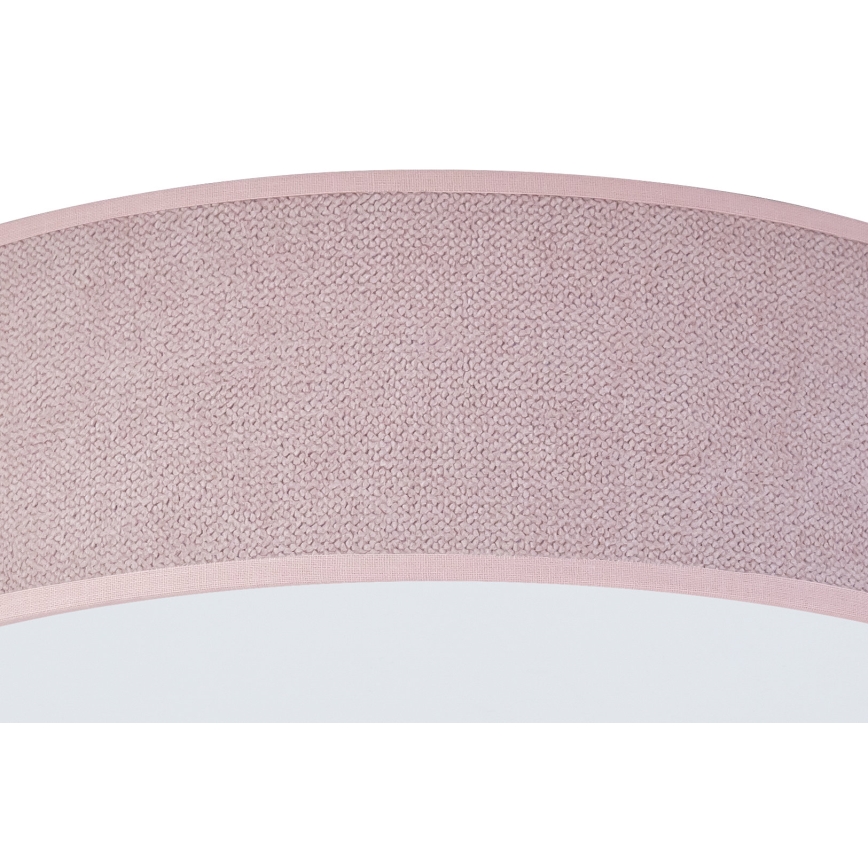 Duolla - LED-Deckenleuchte CORTINA LED/26W/230V d 30 cm 4000K rosa