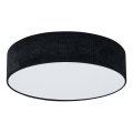 Duolla - LED-Deckenleuchte CORTINA LED/26W/230V d 30 cm 4000K schwarz