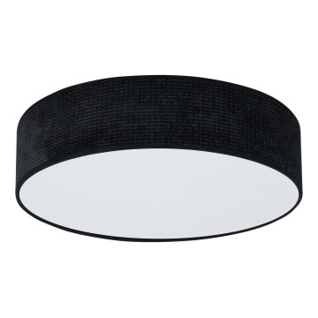 Duolla - LED-Deckenleuchte CORTINA LED/26W/230V d 30 cm 4000K schwarz