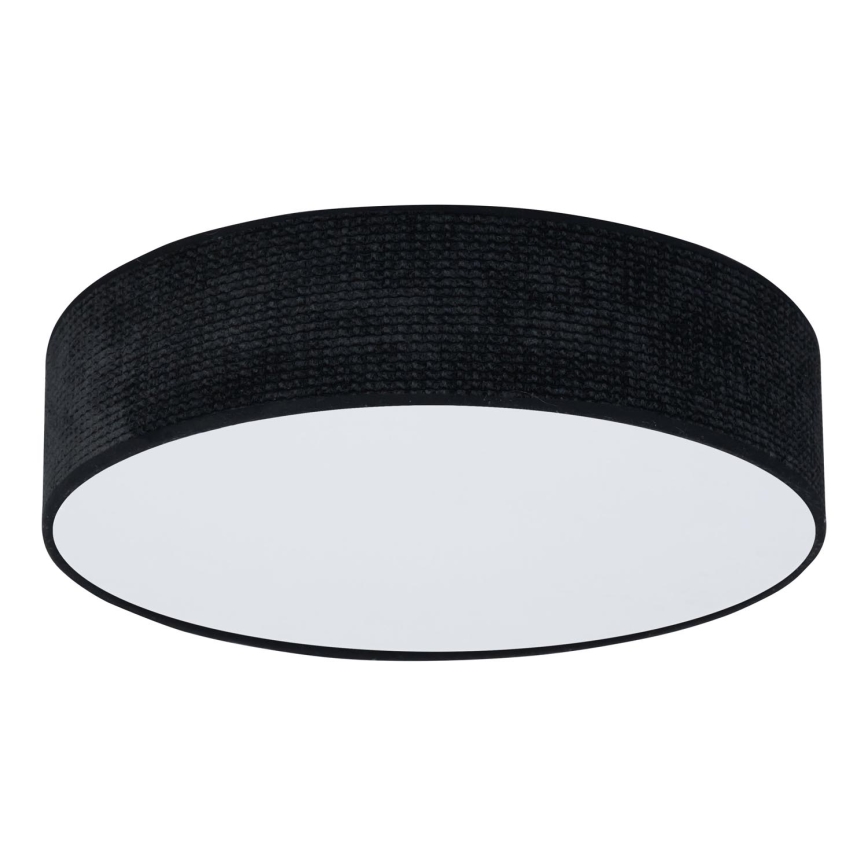 Duolla - LED-Deckenleuchte CORTINA LED/26W/230V d 30 cm 4000K schwarz