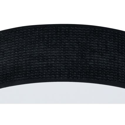 Duolla - LED-Deckenleuchte CORTINA LED/26W/230V d 30 cm 4000K schwarz