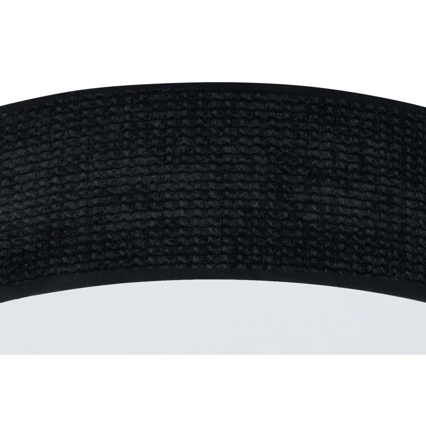 Duolla - LED-Deckenleuchte CORTINA LED/26W/230V d 30 cm 4000K schwarz
