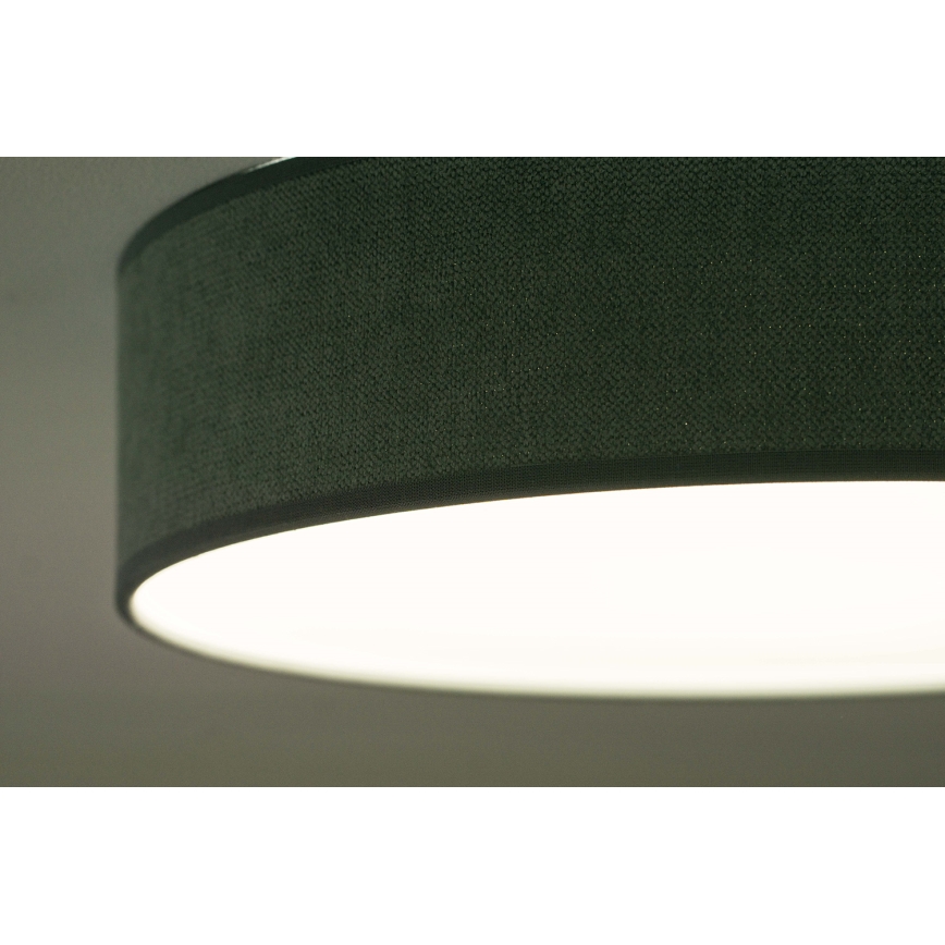 Duolla - LED-Deckenleuchte CORTINA LED/26W/230V d 30 cm 4000K türkisfarben