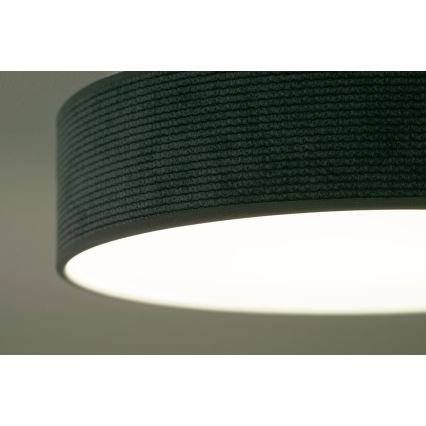 Duolla - LED-Deckenleuchte CORTINA LED/26W/230V d 30 cm 4000K türkisfarben