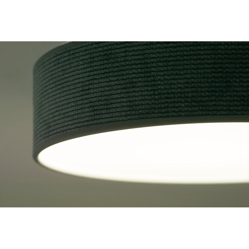 Duolla - LED-Deckenleuchte CORTINA LED/26W/230V d 30 cm 4000K türkisfarben