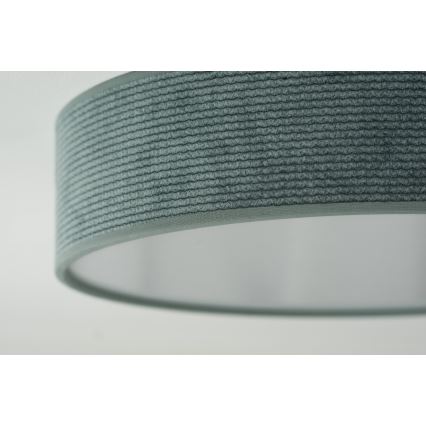 Duolla - LED-Deckenleuchte CORTINA LED/26W/230V d 30 cm 4000K türkisfarben
