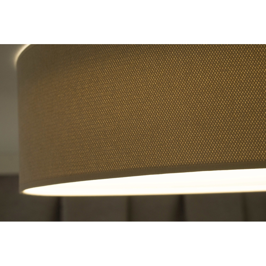 Duolla - LED-Deckenleuchte CORTINA LED/26W/230V d 45 cm 4000K beige
