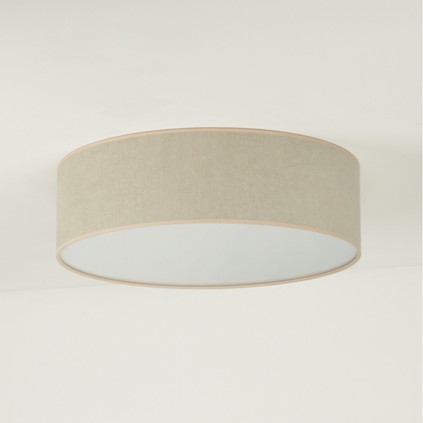 Duolla - LED-Deckenleuchte CORTINA LED/26W/230V d 45 cm 4000K beige