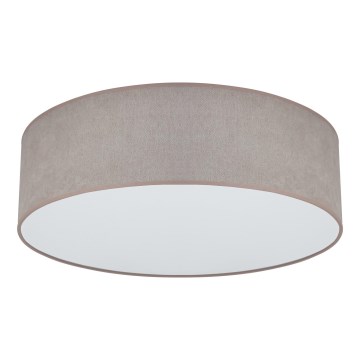 Duolla - LED-Deckenleuchte CORTINA LED/26W/230V d 45 cm 4000K braun