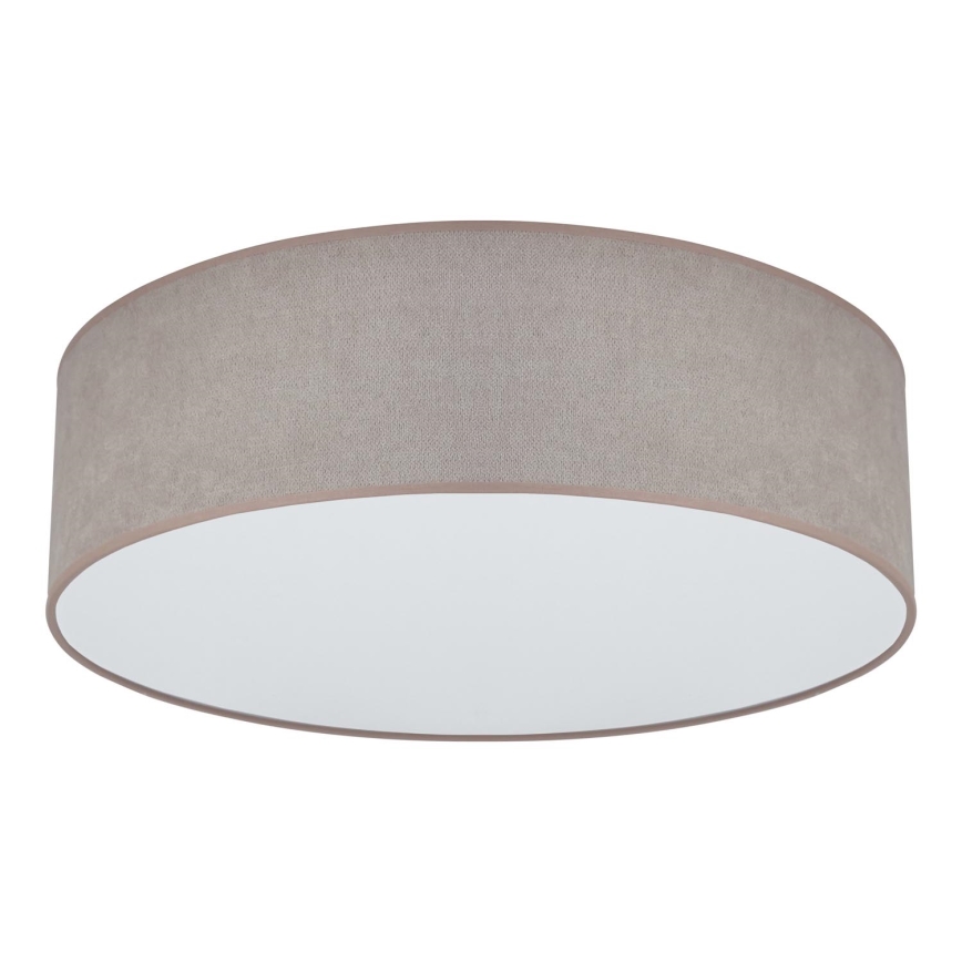 Duolla - LED-Deckenleuchte CORTINA LED/26W/230V d 45 cm 4000K braun