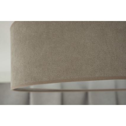 Duolla - LED-Deckenleuchte CORTINA LED/26W/230V d 45 cm 4000K braun