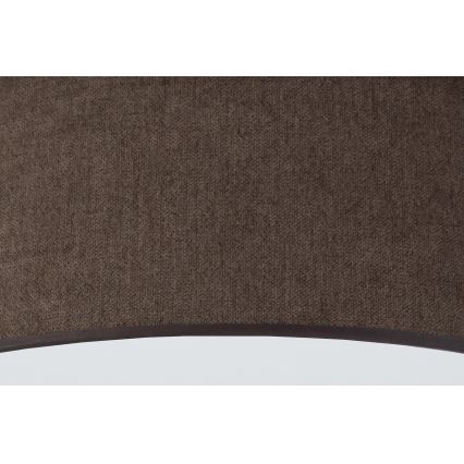 Duolla - LED-Deckenleuchte CORTINA LED/26W/230V d 45 cm 4000K braun