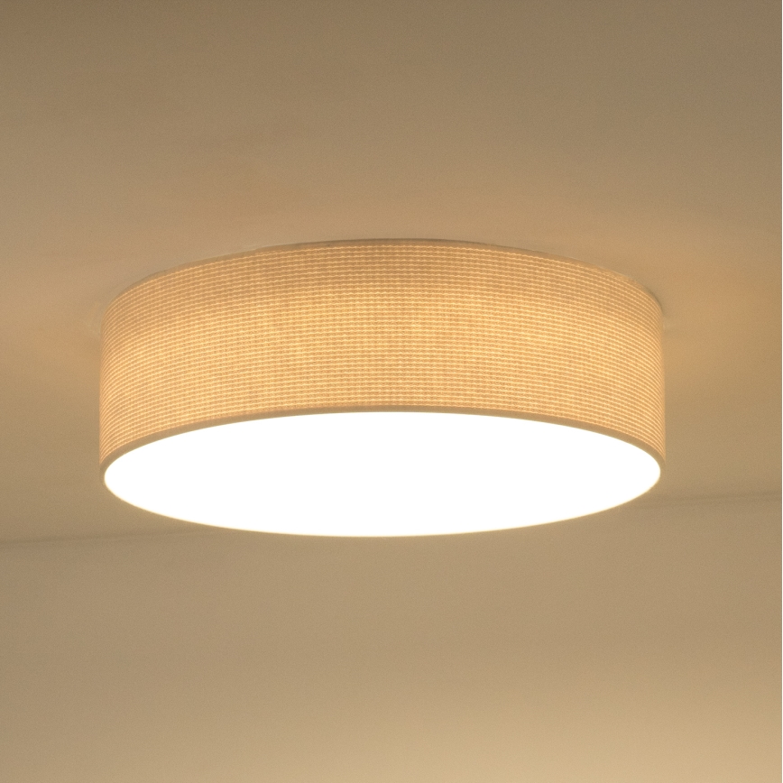 Duolla - LED-Deckenleuchte CORTINA LED/26W/230V d 45 cm 4000K cremefarben
