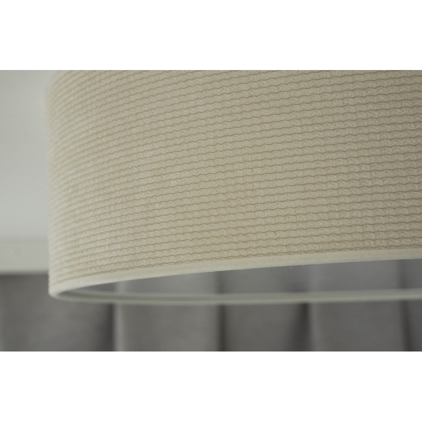 Duolla - LED-Deckenleuchte CORTINA LED/26W/230V d 45 cm 4000K cremefarben