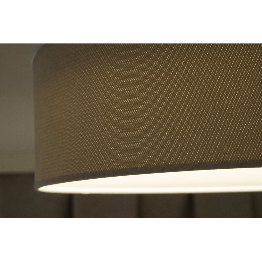 Duolla - LED-Deckenleuchte CORTINA LED/26W/230V d 45 cm 4000K grau