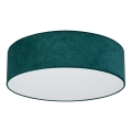 Duolla - LED-Deckenleuchte CORTINA LED/26W/230V d 45 cm 4000K grün