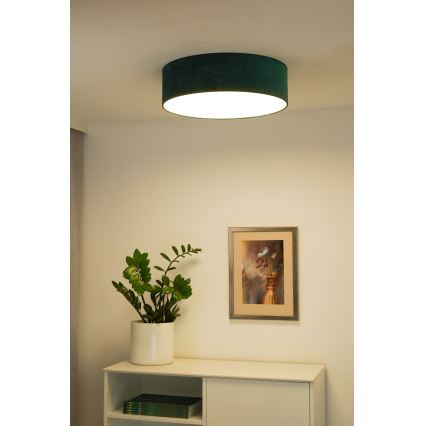 Duolla - LED-Deckenleuchte CORTINA LED/26W/230V d 45 cm 4000K grün
