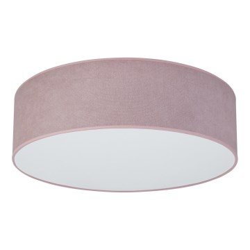 Duolla - LED-Deckenleuchte CORTINA LED/26W/230V d 45 cm 4000K rosa