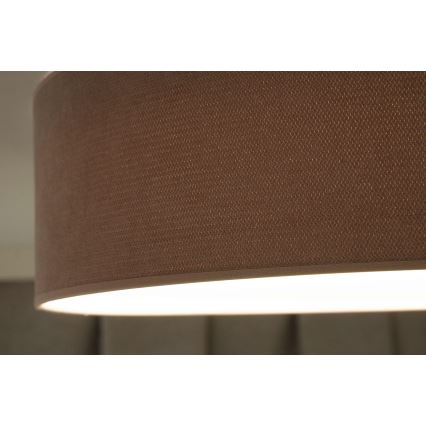 Duolla - LED-Deckenleuchte CORTINA LED/26W/230V d 45 cm 4000K rosa