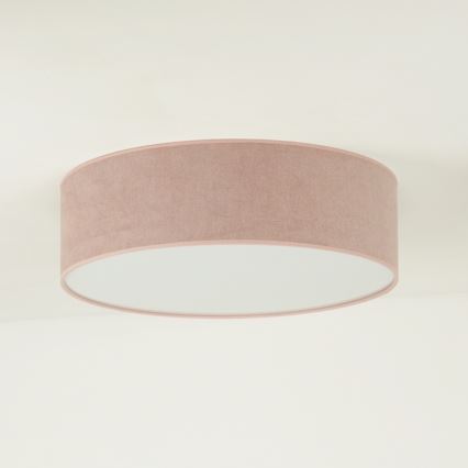 Duolla - LED-Deckenleuchte CORTINA LED/26W/230V d 45 cm 4000K rosa