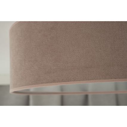 Duolla - LED-Deckenleuchte CORTINA LED/26W/230V d 45 cm 4000K rosa