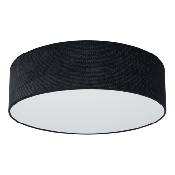 Duolla - LED-Deckenleuchte CORTINA LED/26W/230V d 45 cm 4000K schwarz