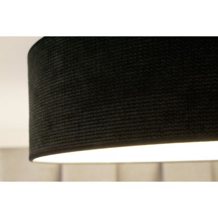 Duolla - LED-Deckenleuchte CORTINA LED/26W/230V d 45 cm 4000K schwarz