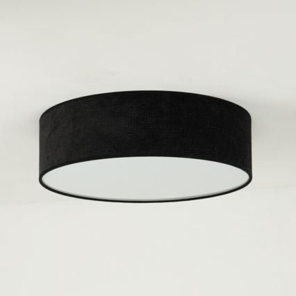 Duolla - LED-Deckenleuchte CORTINA LED/26W/230V d 45 cm 4000K schwarz