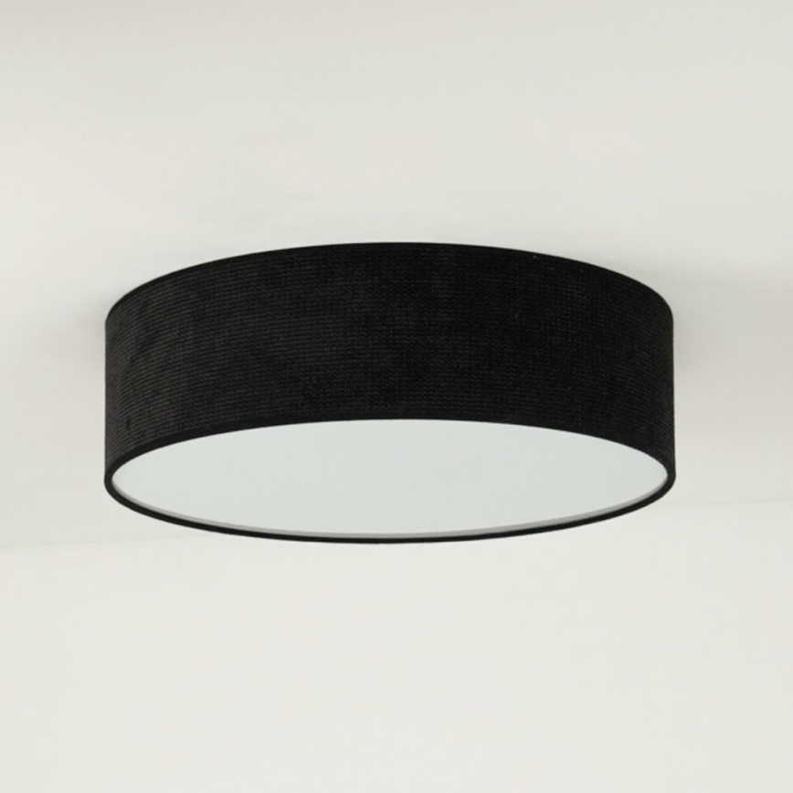Duolla - LED-Deckenleuchte CORTINA LED/26W/230V d 45 cm 4000K schwarz