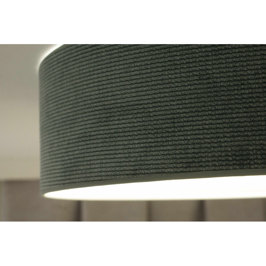 Duolla - LED-Deckenleuchte CORTINA LED/26W/230V d 45 cm 4000K türkisfarben