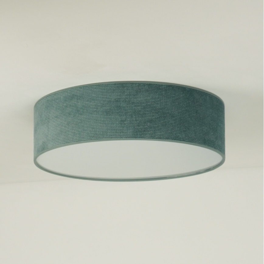 Duolla - LED-Deckenleuchte CORTINA LED/26W/230V d 45 cm 4000K türkisfarben