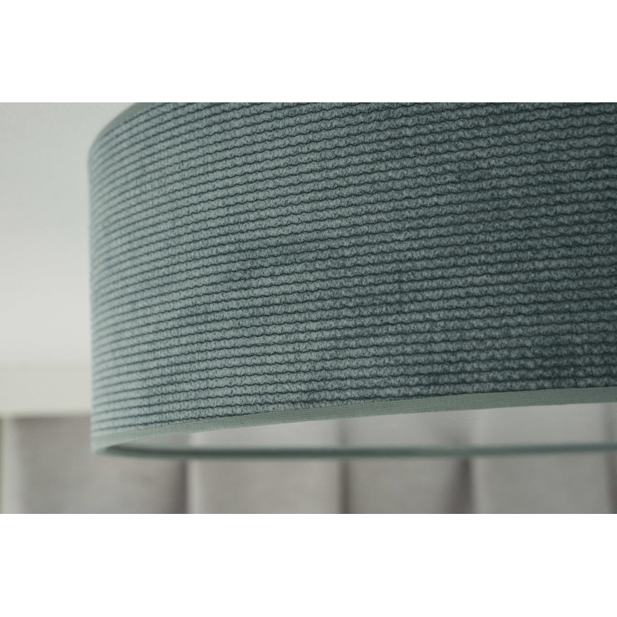 Duolla - LED-Deckenleuchte CORTINA LED/26W/230V d 45 cm 4000K türkisfarben
