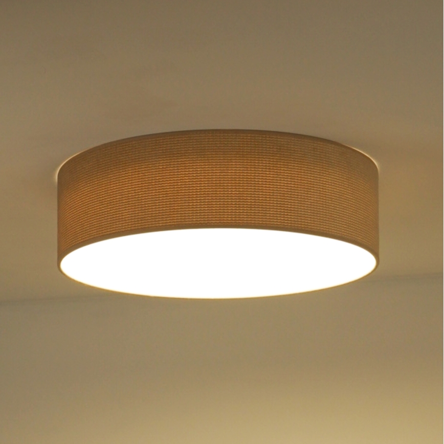 Duolla - LED Deckenleuchte CORTINA LED/26W/230V Ø 30 cm 4000K Beige