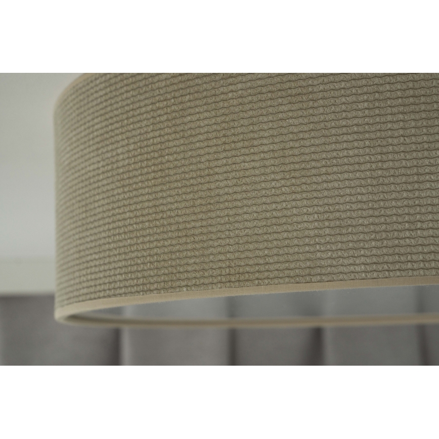 Duolla - LED Deckenleuchte CORTINA LED/26W/230V Ø 30 cm 4000K Beige