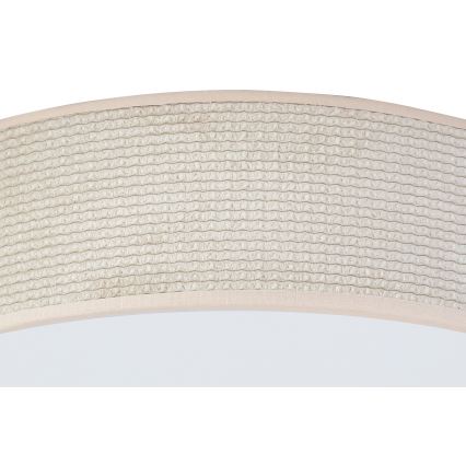 Duolla - LED Deckenleuchte CORTINA LED/26W/230V Ø 30 cm 4000K Beige