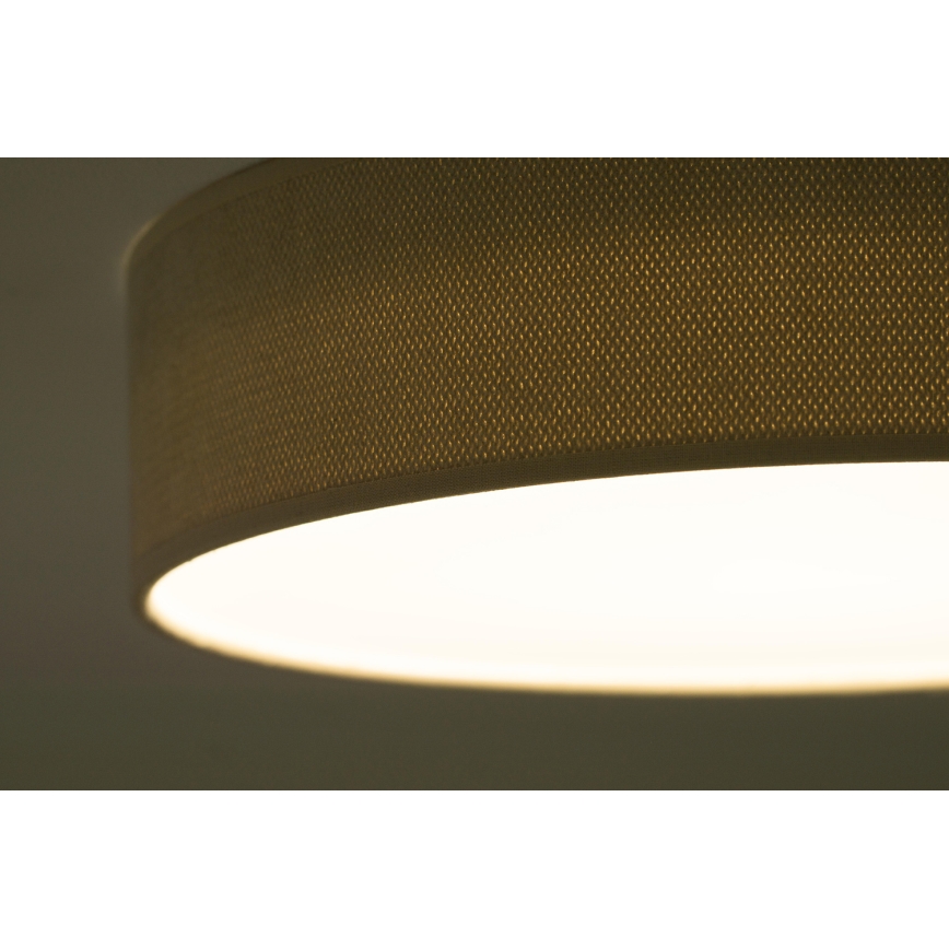 Duolla - LED Deckenleuchte CORTINA LED/26W/230V Ø 30 cm 4000K Beige