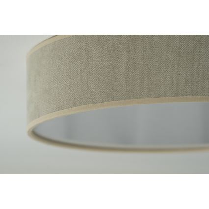 Duolla - LED Deckenleuchte CORTINA LED/26W/230V Ø 30 cm 4000K Beige