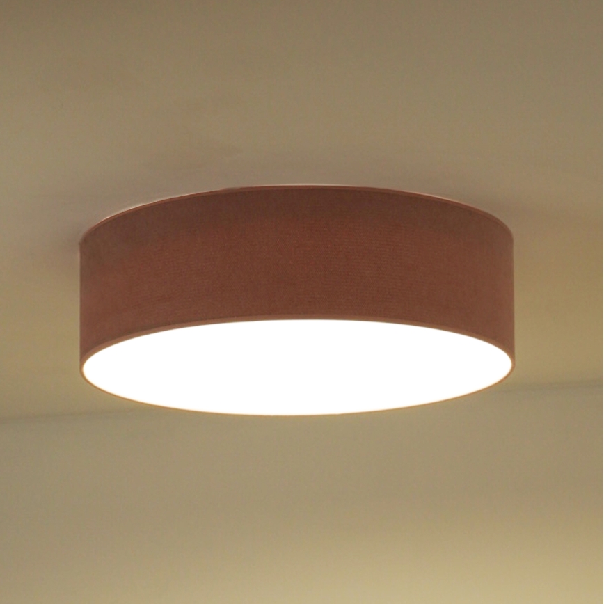 Duolla - LED Deckenleuchte CORTINA LED/26W/230V Ø 30 cm 4000K Rosa