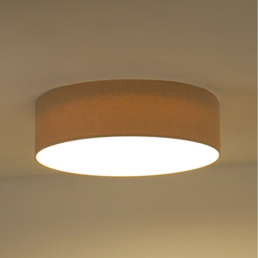 Duolla - LED Deckenleuchte CORTINA LED/26W/230V Ø 45 cm 4000K Beige