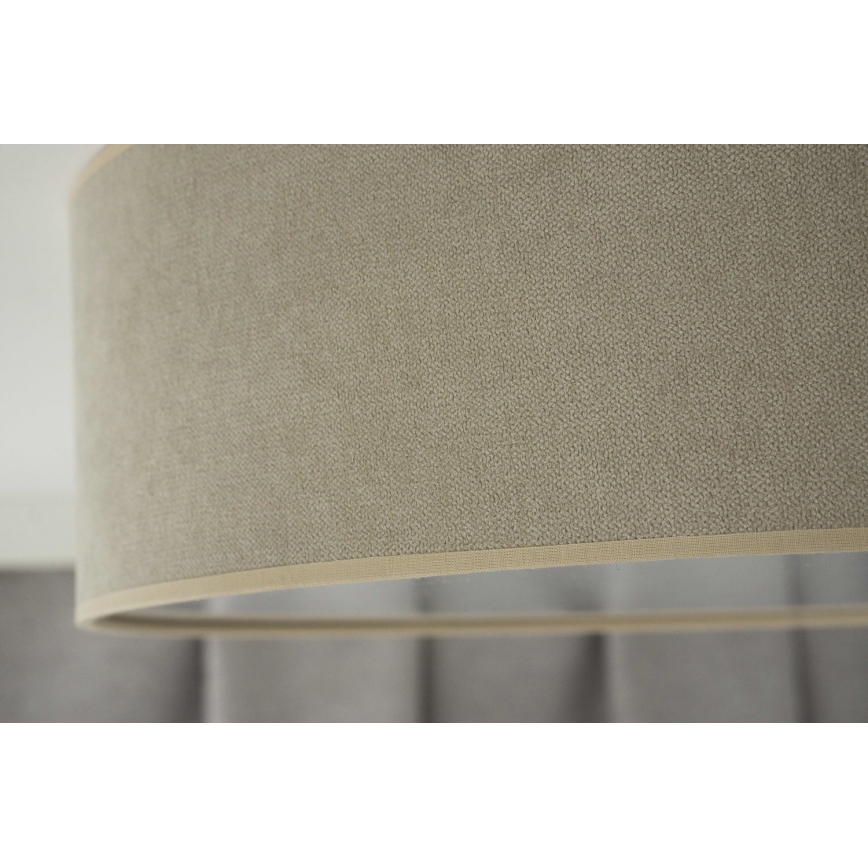 Duolla - LED Deckenleuchte CORTINA LED/26W/230V Ø 45 cm 4000K Beige