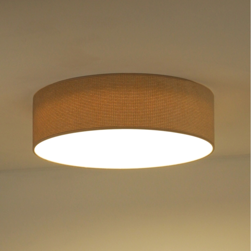 Duolla - LED Deckenleuchte CORTINA LED/26W/230V Ø 45 cm 4000K Beige