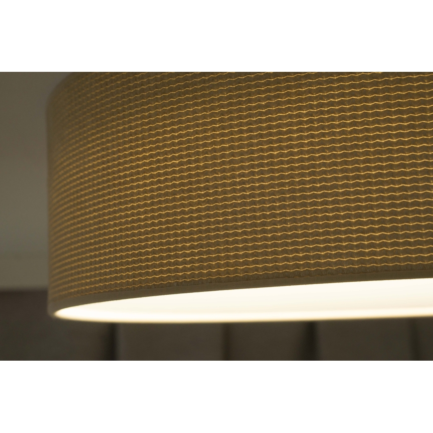 Duolla - LED Deckenleuchte CORTINA LED/26W/230V Ø 45 cm 4000K Beige