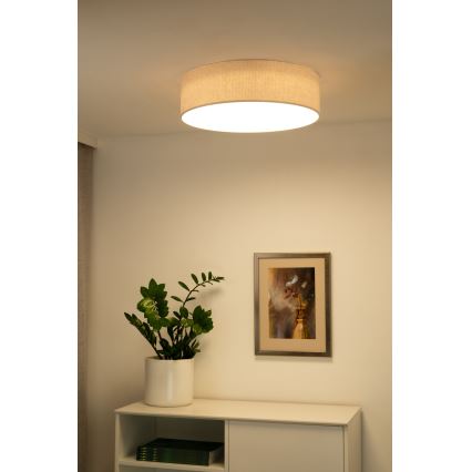 Duolla - LED Deckenleuchte CORTINA LED/26W/230V Ø 45 cm 4000K creme